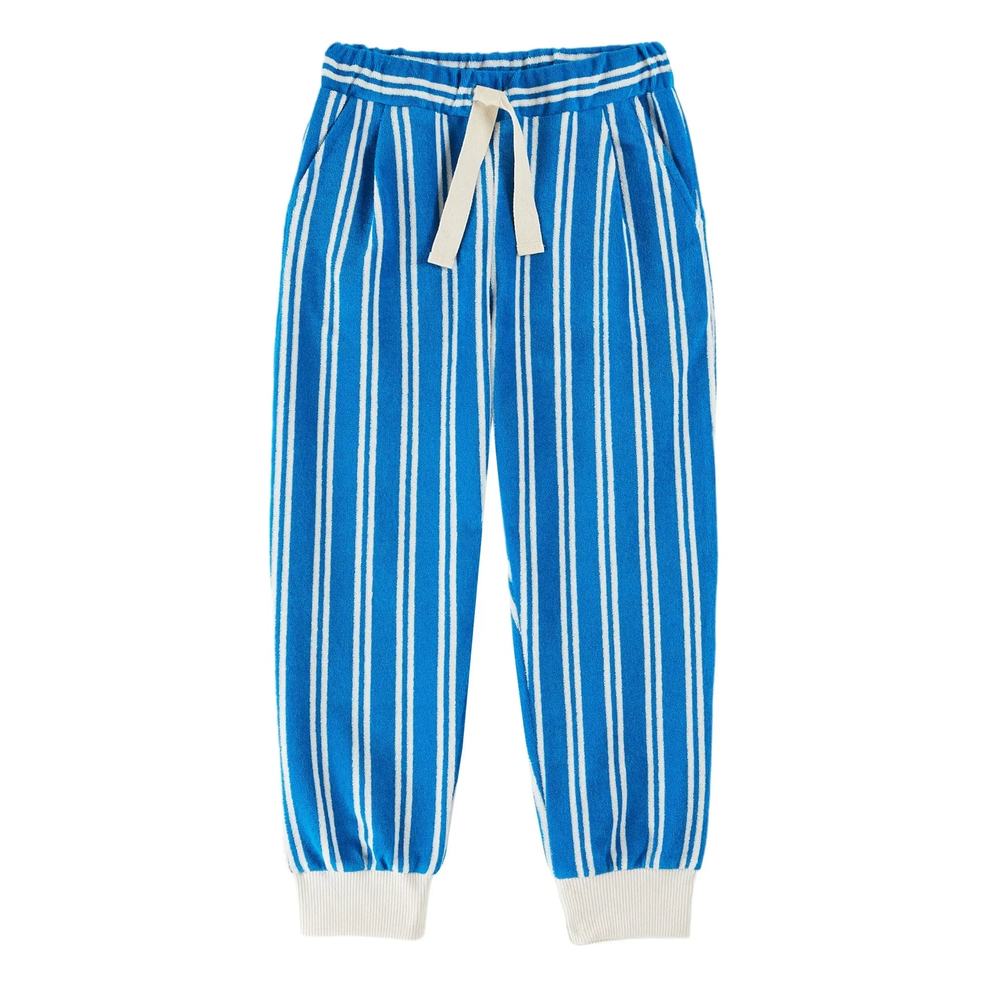 Emile et Ida - Terry Striped Jogger | Blue