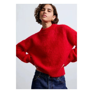 Surprise Paris - Jane Super Kid Mohair Sweater | Red