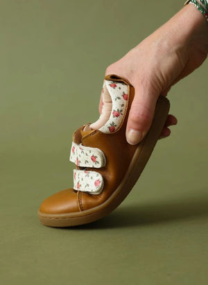 Lazare - Mahaut Çiçek Desenli Sneakerlar | Camel