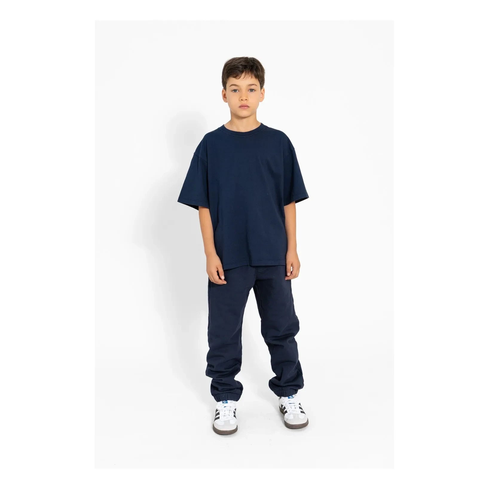 Smallable Kid - Clifton Organic Cotton Jogger Pants | Navy