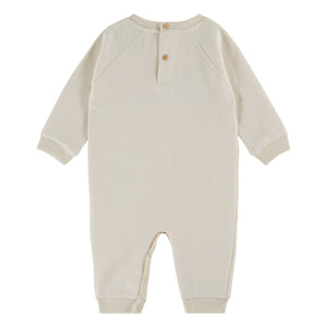 Emile et Ida - Pomme d'Amour Romper Organic Cotton | Ecru