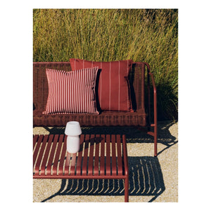 Hay - Terrazza Outdoor Striped Pillow | Terracotta