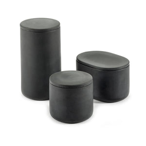 Serax - Round Lid Box | Dark Gray