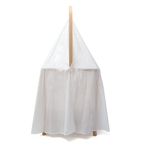 Charlie Crane - Kimi Bed Cover for Crib | White