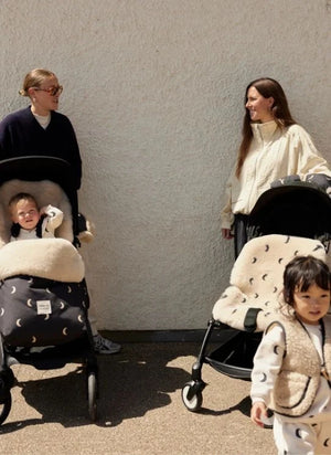 BINIBAMBA - Sheepskin for Strollers and Carriers - Binibamba x Organic Zoo | Moon