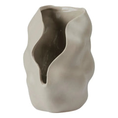 Broste Copenhagen - Hekla Stoneware Candle Jar | Gray