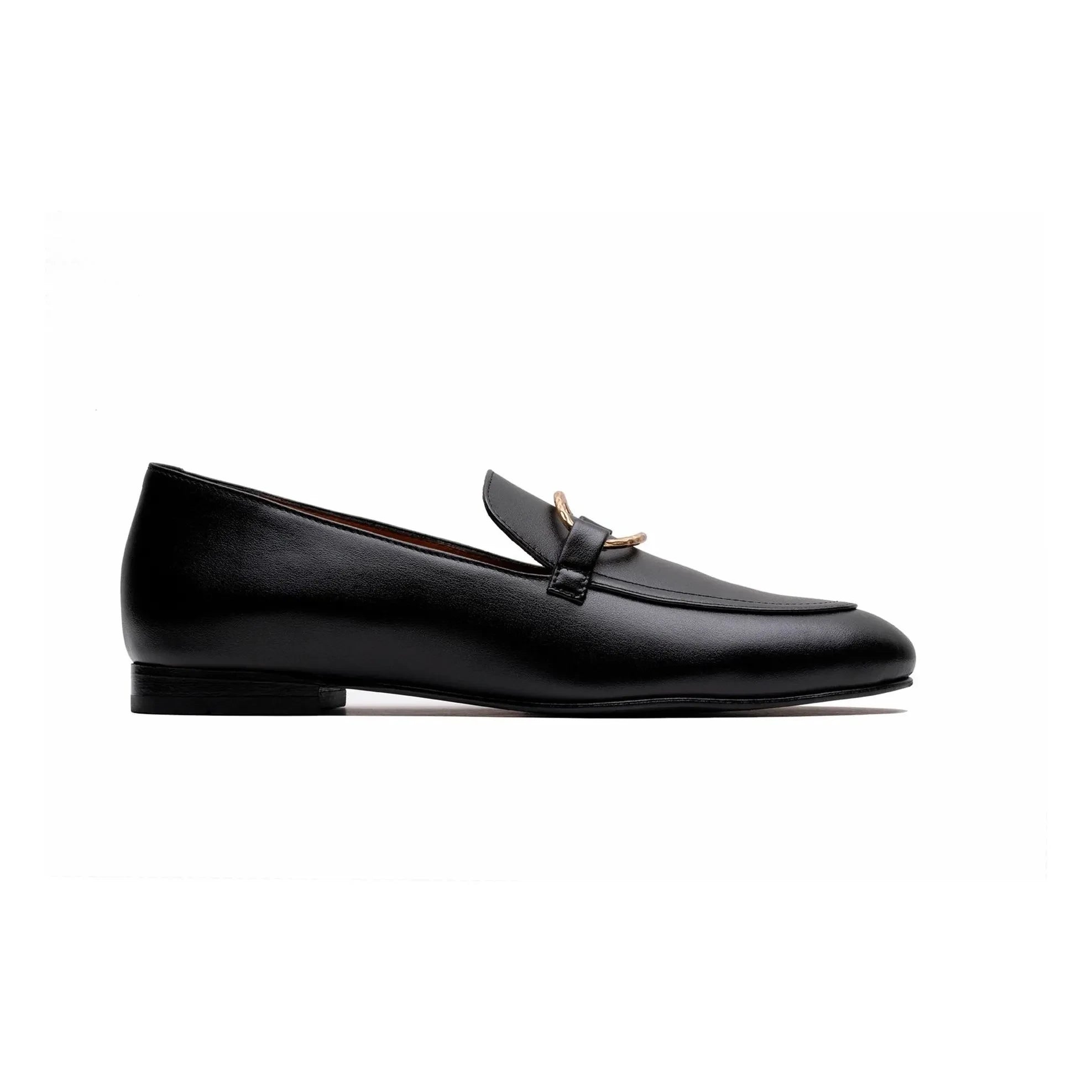 Lachoix - Tomboy Chic Loafers | Black