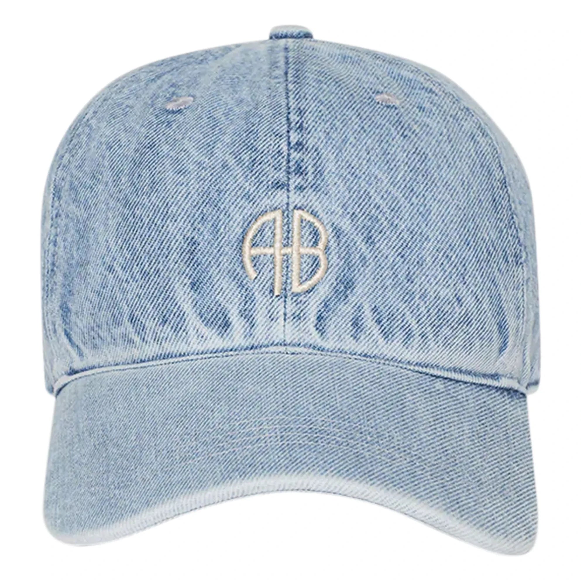Anine Bing - Jeremy AB Recycled Fiber Hat | Denim Bleached