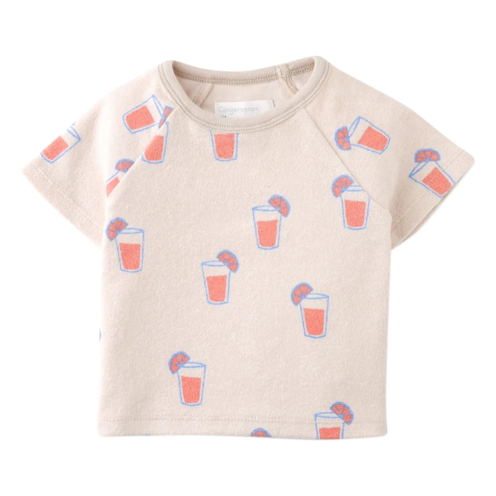 Gingersnaps - Matthew T-shirt and Shorts Set | Heather Beige
