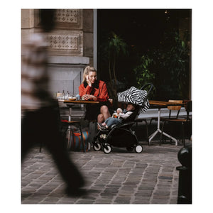 Stokke® - YOYO³ 6+ Baby Stroller White Frame | Zebra