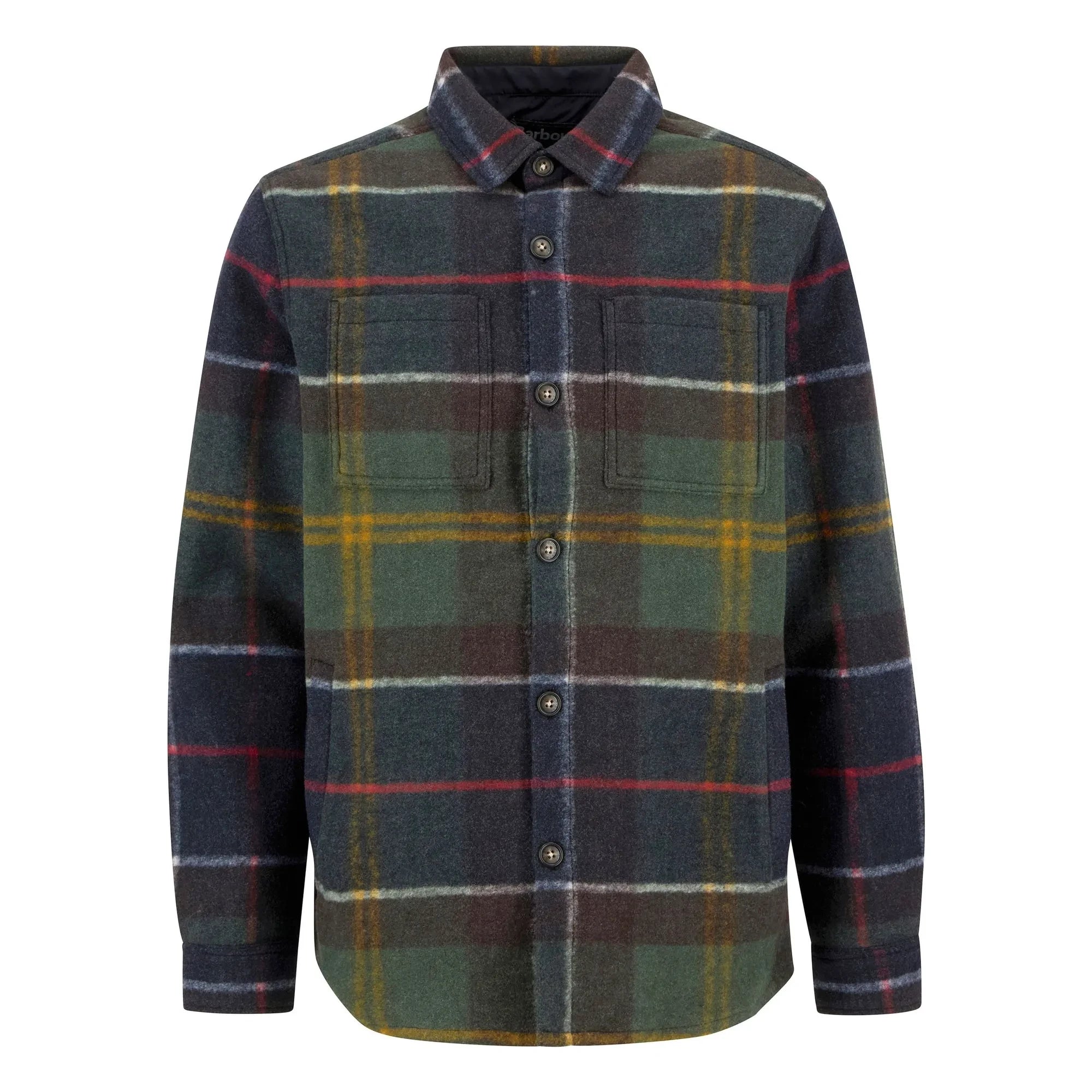 Barbour - Chapter ekose gömlek ceket | Yeşil