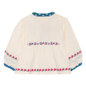 SISSEL EDELBO - Blouse Falka Organic Cotton - Children's collection | Ecru