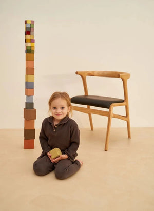 Raduga Grez - Wooden blocks - 27 pieces | Brown