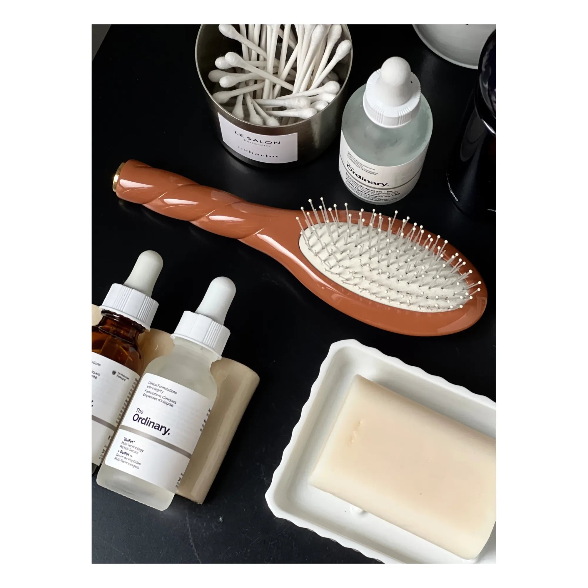 La Bonne Bosse - No. 4 Miracle Mini Brush - Detangling and Massage | Hopi Terracotta