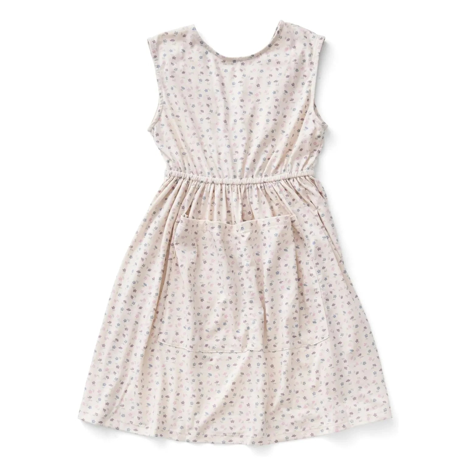 Soor Ploom - Organic Cotton Floral Pocket Dress | Off-white