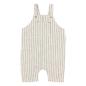 Búho - Striped Linen Jumpsuit | Ecru