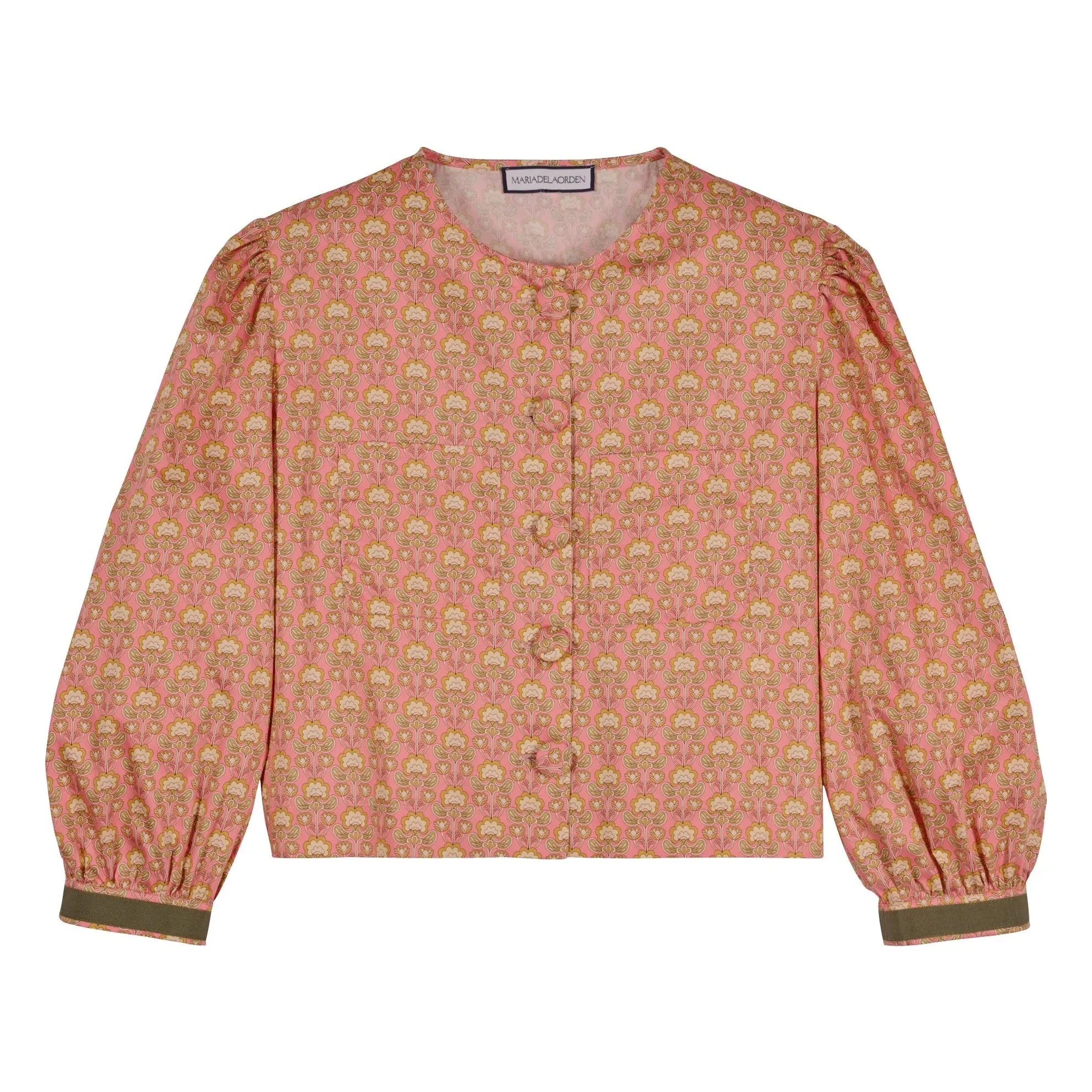 Maria de la Orden - Bristol Cotton Blouse | Peach