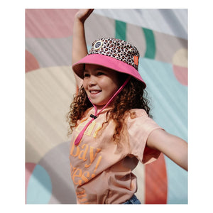 Hello Hossy - Bob Cord Adjustable Leopard Recycled Fibers | Fuchsia