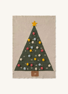 Lorena Canals - Christmas Tree Advent Calendar | Dark Green