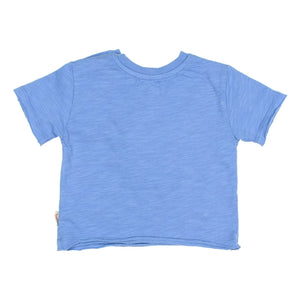 Búho - Banana Organic Cotton Baby T-Shirt | Indigo Blue