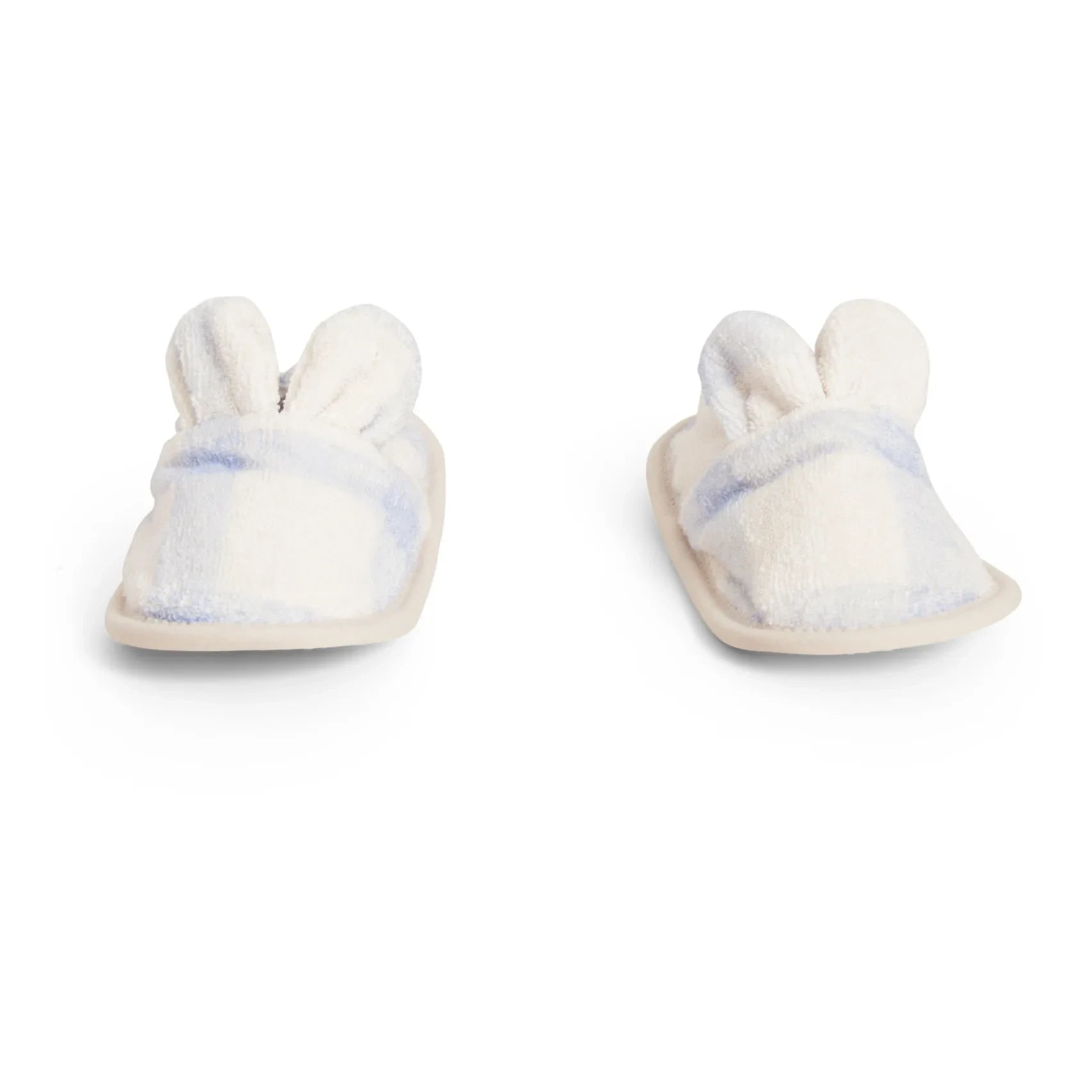 garbo&friends - Gingham Sorrel Slippers | Light Blue