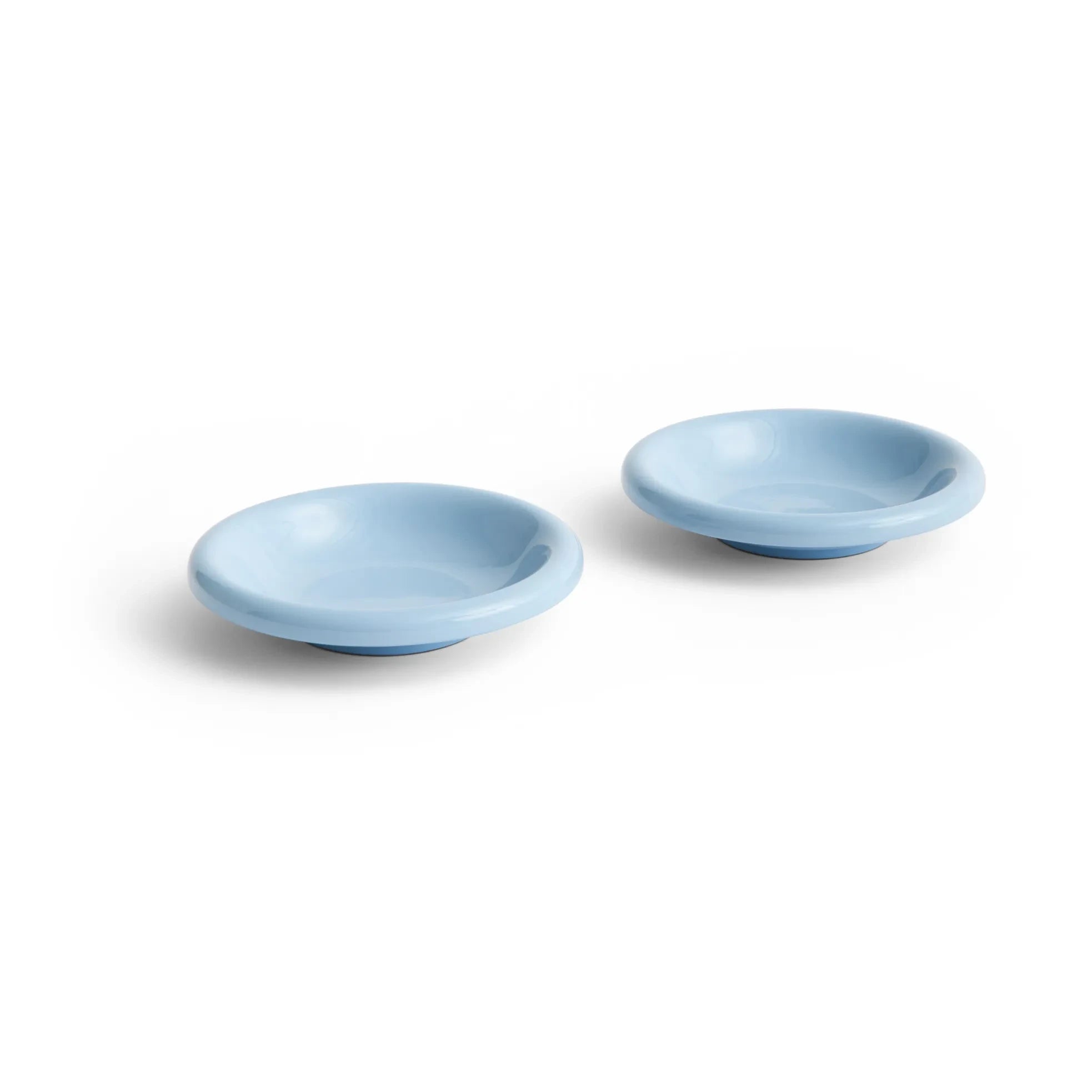 Hay - Barro terracotta soup bowls - Set of 2, Rui Pereira | Light blue