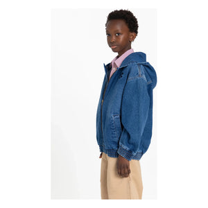 Finger in the nose - Ulrik Denim Jacket | Blue