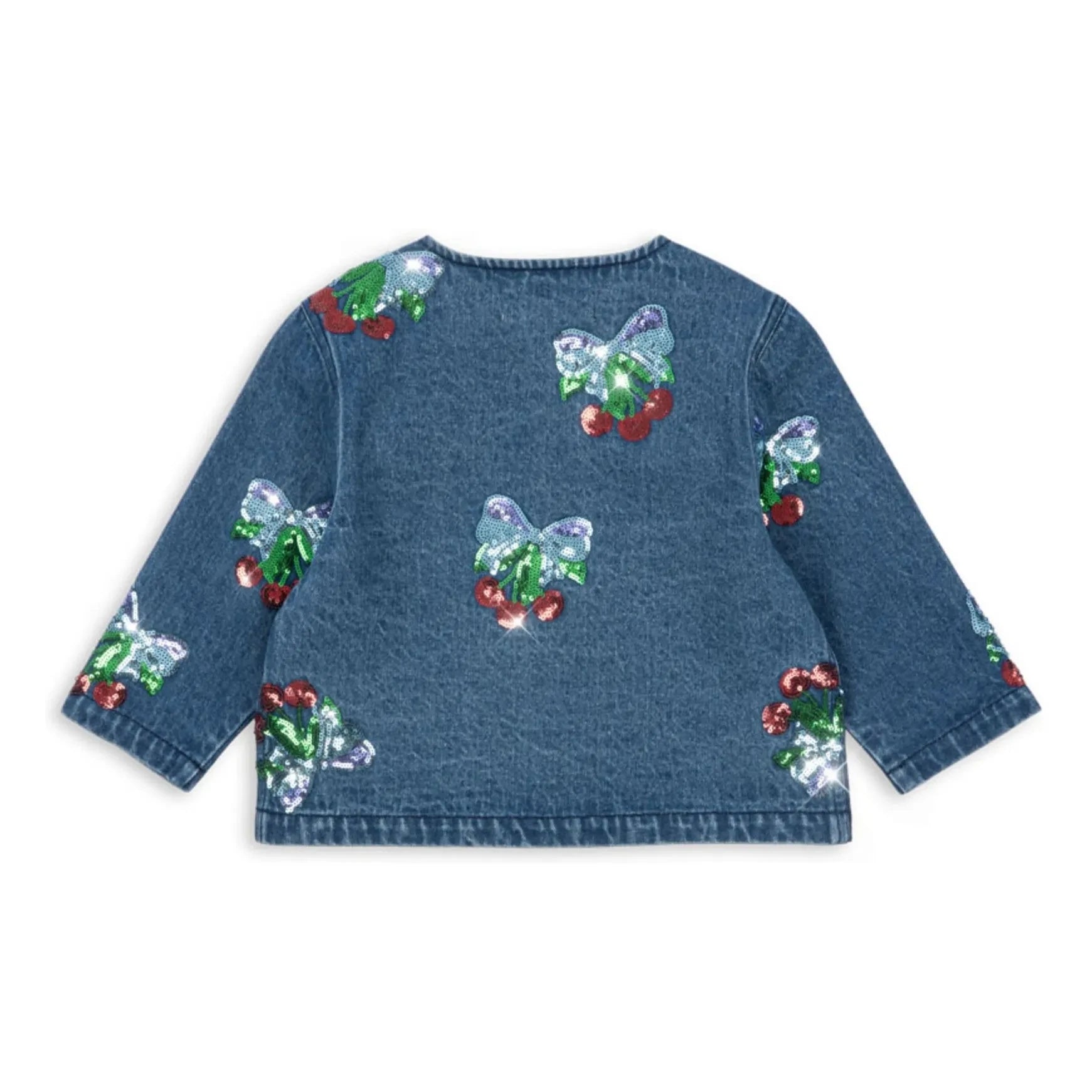 Konges Sløjd - Magot Sequin Denim Jacket Made of Organic Cotton | Blue