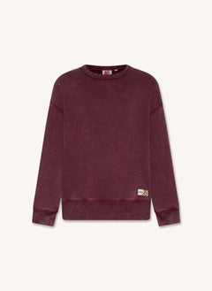 AO76 - Oscar Anniversary recycled cotton sweatshirt | Burgundy