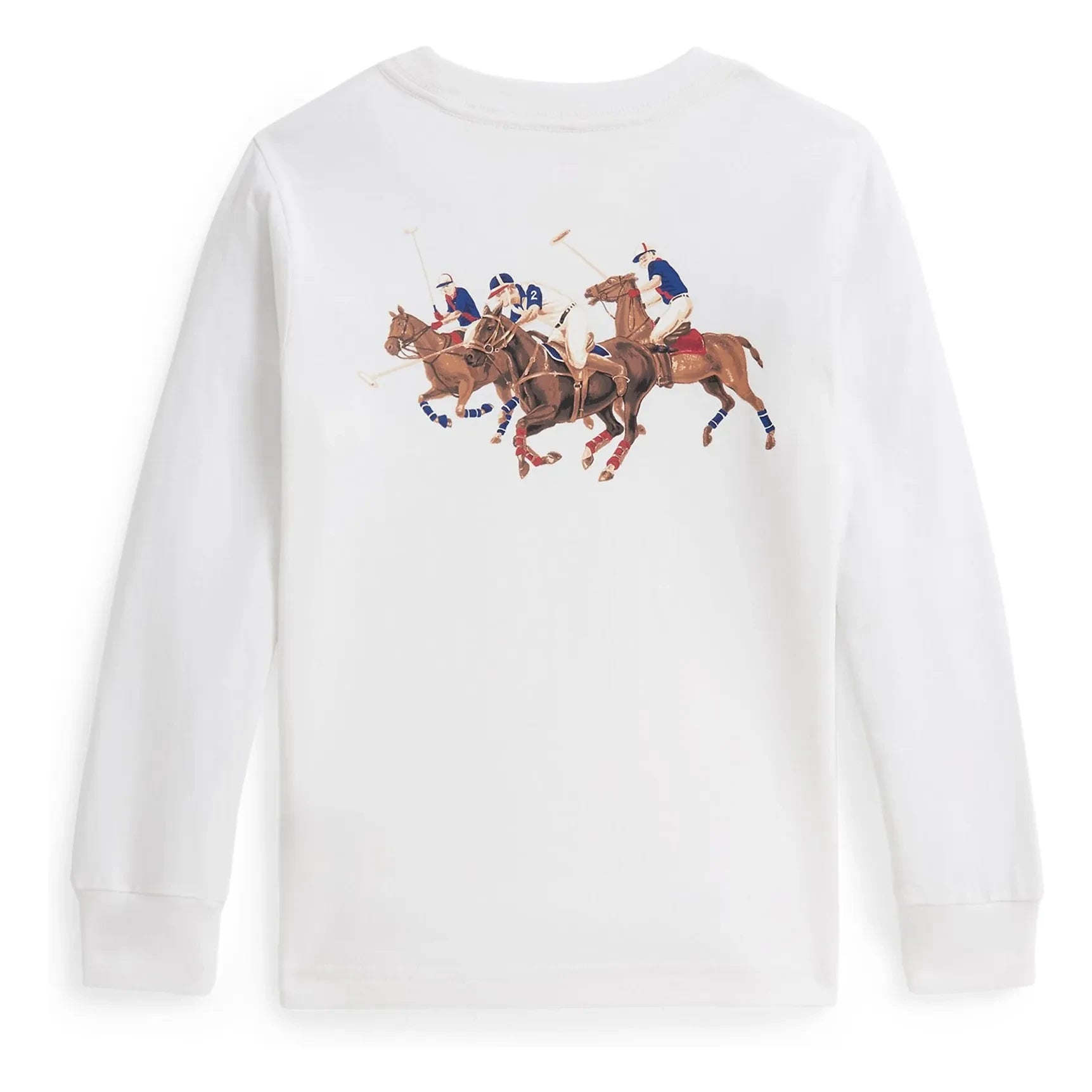 Ralph Lauren - Logo Long Sleeve T-Shirt | White