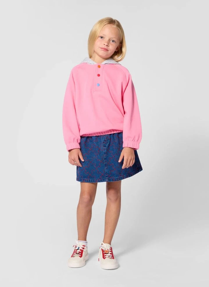 Kenzo - Elastic Denim Skirt | Blue