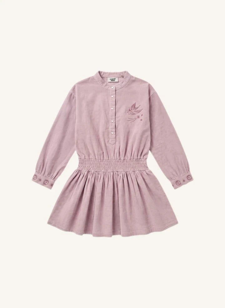 Hundred Pieces - Enoha Stars Dress | Powder Pink