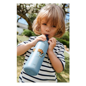 Liewood - Falk Bottle - 500 ml | Tiger/Beach Blue