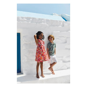 Tartine et Chocolat - Floral Dress | Orange