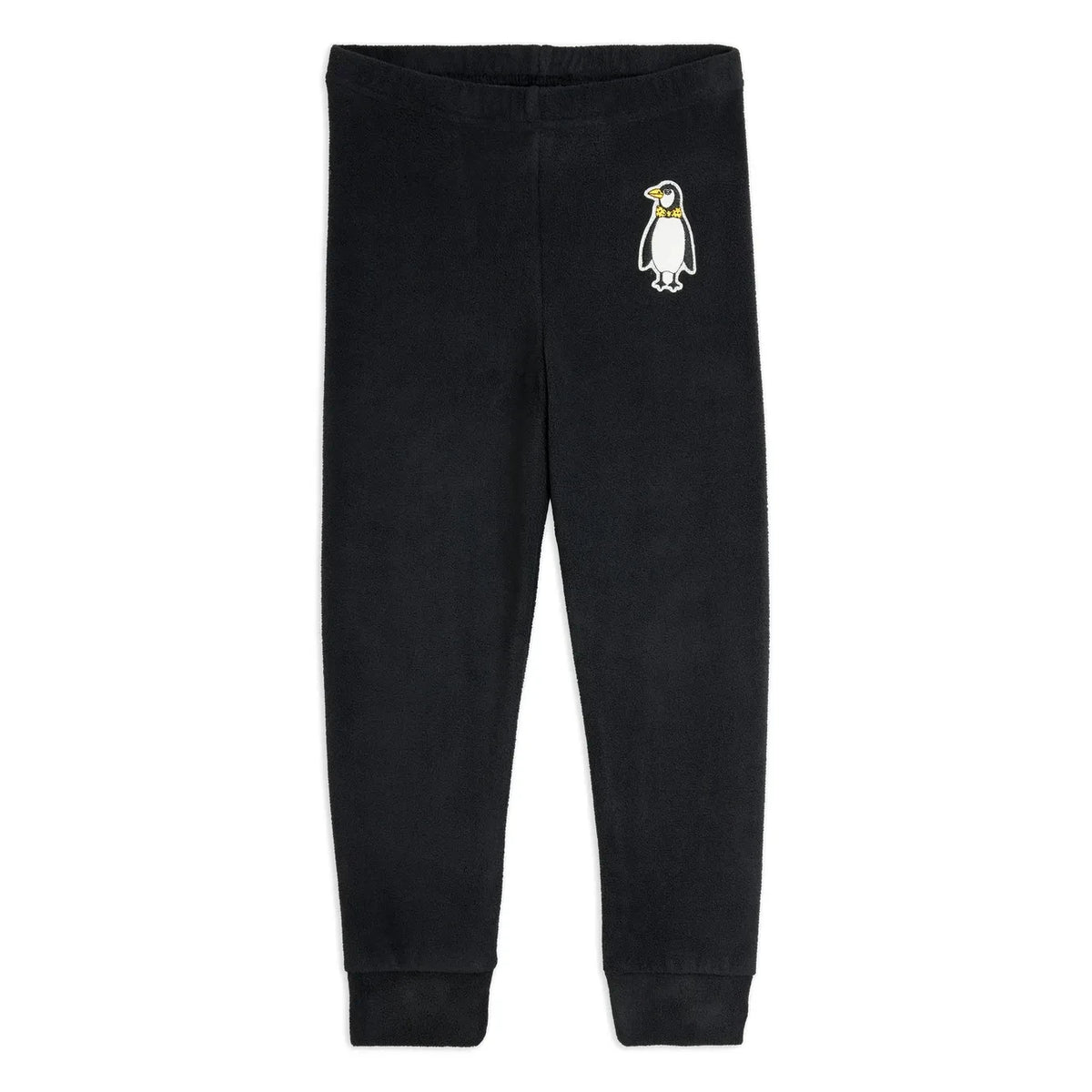 Mini Rodini - Recycled Fiber Penguin Pants | Black