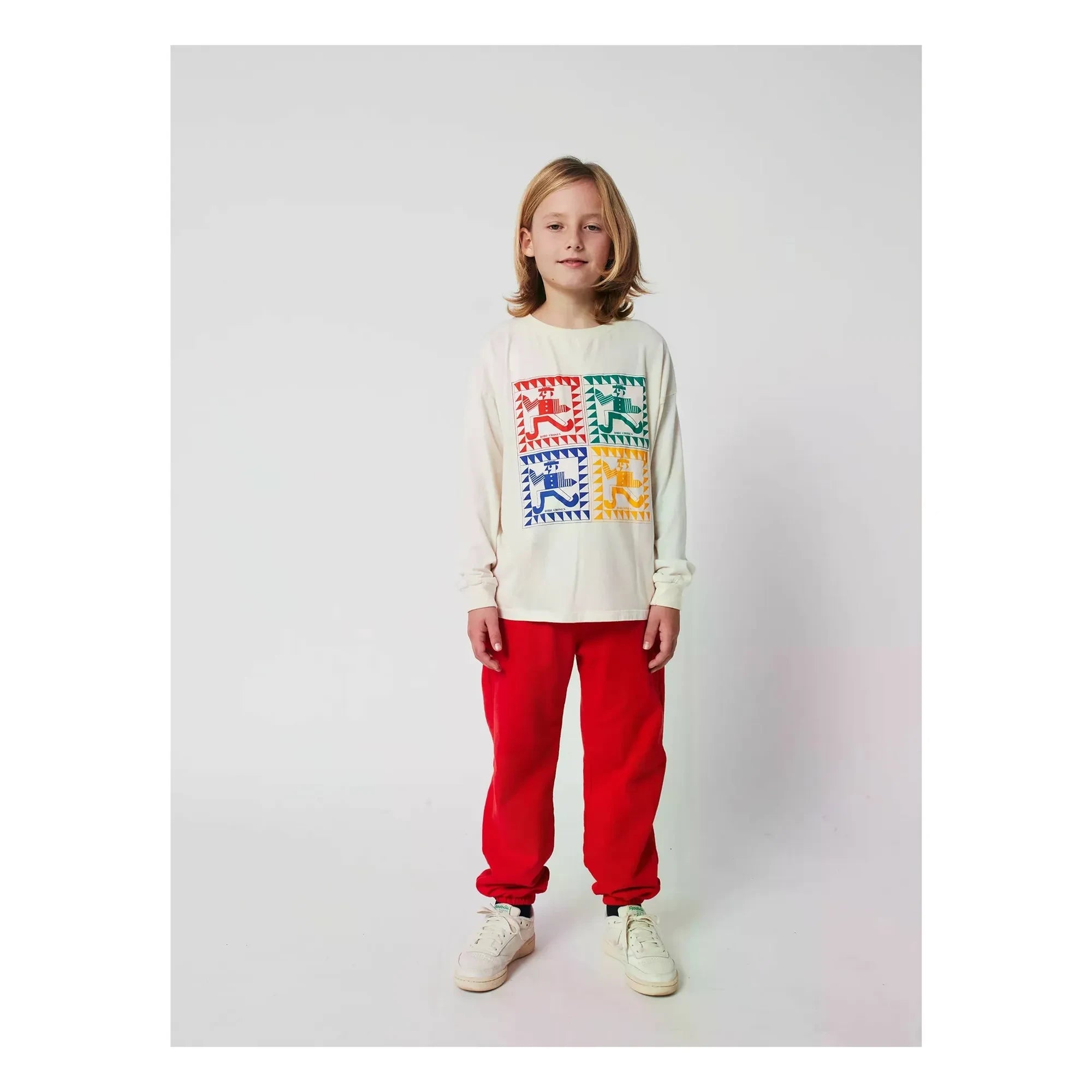 Bobo Choses - Organic Cotton T-Shirt Brushes | Ecru