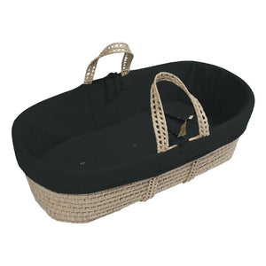 Numero 74 - Organik Pamuk Moses Sepeti Nevresim Seti | Koyu Gri S021