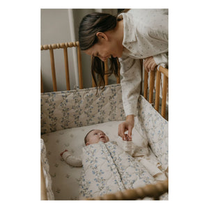 garbo&friends - Bell Flower crib protective pad