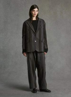 Hod - Karaba Striped Jacket | Mavi