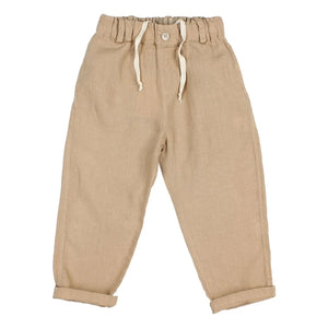 Búho - Linen Pants | Beige