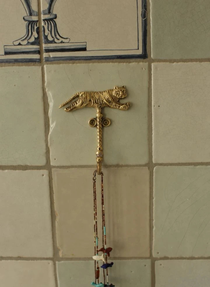 Doing Goods - Tyler Tiger Brass Hook | Gold