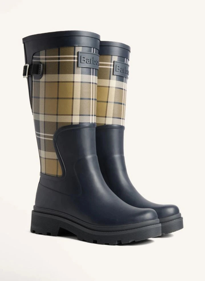 Barbour - Dena Tall Rain Boots | Navy