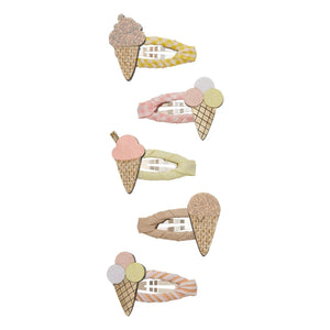 Mimi & Lula - 5 Pack Mini Ice Cream Sticks | Gold