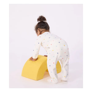 Little Boat - Sleep Well Hearts Kadife Pijamalar | Beyaz