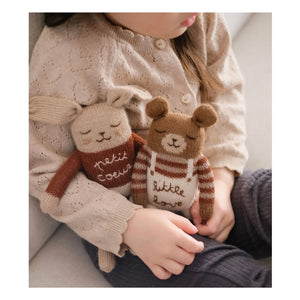 Main Sauvage - Little Love Teddy Bear | Brown
