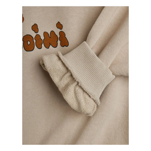 Mini Rodini - Doggies organik pamuk sweatshirt | Heather gri