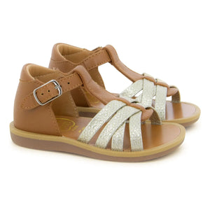 Pom d'Api - Poppy Open-Back Neptune Sandals | Camel