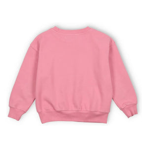 the new society - Mykonos Logo Sweatshirt | Candy Pink