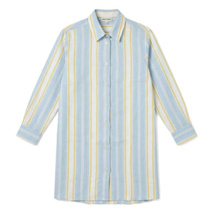 Smallable Kid - Striped Leya Shirt Dress | Light Blue