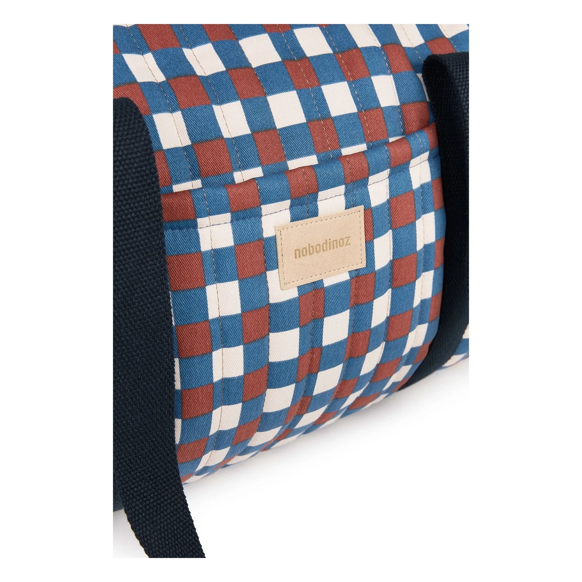 Nobodinoz - Hyde Park Mosaic Weekend Bag | Blue